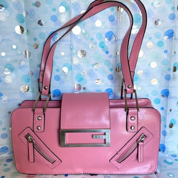 GUESS Handbags - GUESS VINTAGE Y2K ERA HANDBAG IN DUSTY ROSE